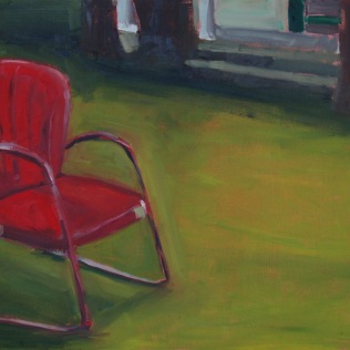 Red Chair Lawn (Sold)